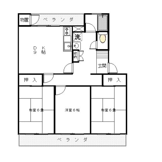 神奈川県横浜市青葉区千草台 藤が丘駅 3DK マンション 賃貸物件詳細