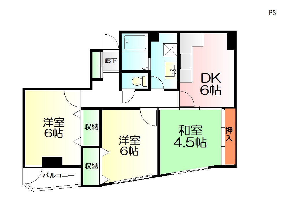 神奈川県小田原市南鴨宮３ 鴨宮駅 3DK マンション 賃貸物件詳細