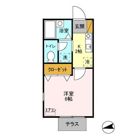 千葉県習志野市谷津５ 津田沼駅 1K アパート 賃貸物件詳細