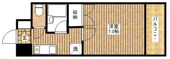広島県広島市中区東白島町 白島駅 1K マンション 賃貸物件詳細