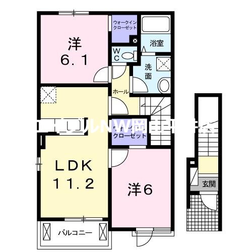 岡山県岡山市東区瀬戸町江尻 瀬戸駅 2LDK アパート 賃貸物件詳細