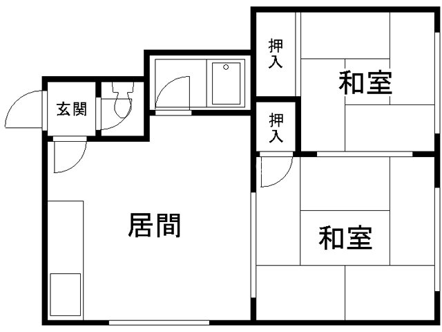 北海道札幌市西区琴似四条５ 琴似駅 2LDK アパート 賃貸物件詳細