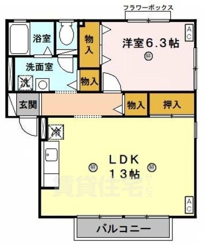 大阪府枚方市村野本町 村野駅 1LDK アパート 賃貸物件詳細