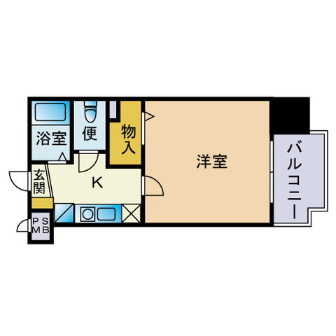 福岡県福岡市東区馬出２ 馬出九大病院前駅 1K マンション 賃貸物件詳細