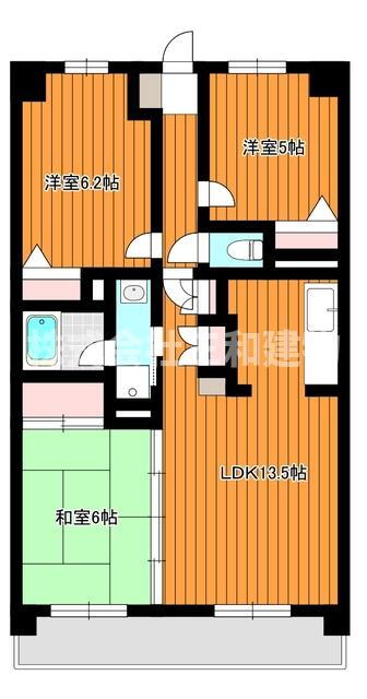埼玉県和光市南１ 地下鉄成増駅 3LDK マンション 賃貸物件詳細
