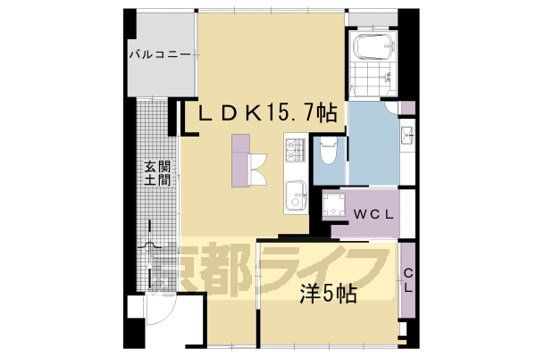 京都府京都市下京区西七条北衣田町 西大路駅 1LDK マンション 賃貸物件詳細