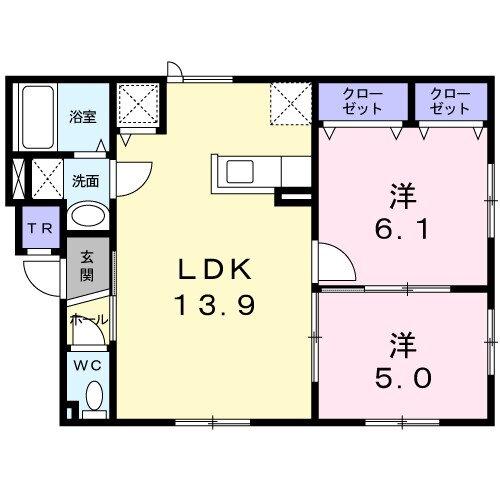 北海道中川郡幕別町札内新北町 札内駅 2LDK アパート 賃貸物件詳細