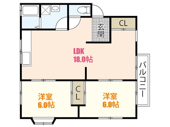 広島県広島市安佐南区上安２ 上安駅 2LDK アパート 賃貸物件詳細