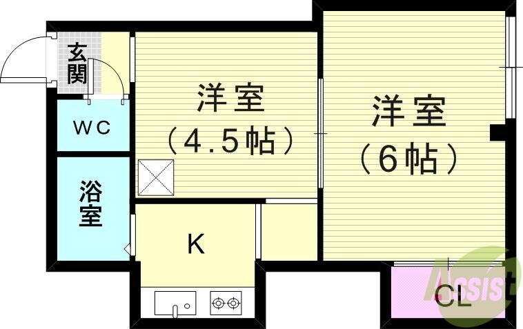 兵庫県神戸市兵庫区福原町 湊川公園駅 ワンルーム マンション 賃貸物件詳細