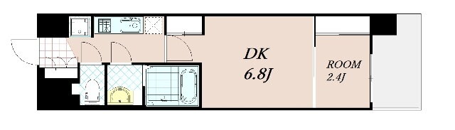 京都府京都市南区唐橋平垣町 西大路駅 1DK マンション 賃貸物件詳細