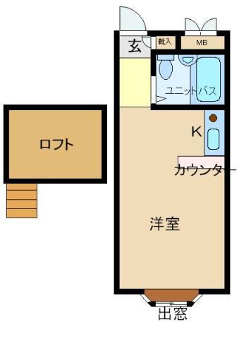 埼玉県越谷市千間台西６ せんげん台駅 ワンルーム アパート 賃貸物件詳細