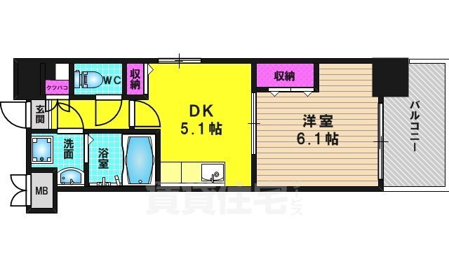 京都府京都市右京区西京極東池田町 西京極駅 1DK マンション 賃貸物件詳細