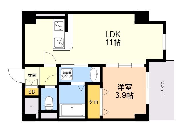 福岡県福岡市中央区天神３ 天神駅 1LDK マンション 賃貸物件詳細