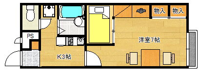 広島県広島市西区高須１ 東高須駅 1K アパート 賃貸物件詳細
