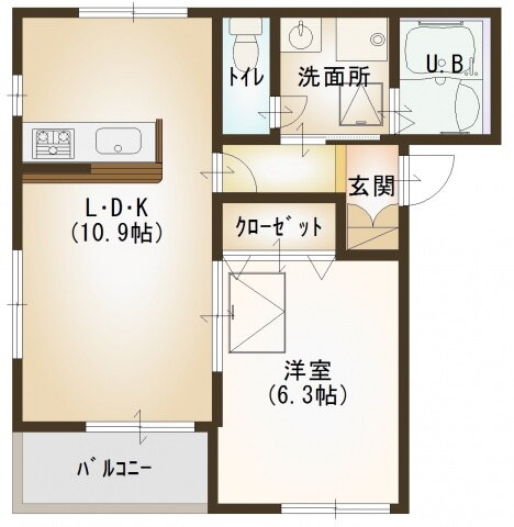 埼玉県川越市旭町１ 川越駅 1LDK マンション 賃貸物件詳細