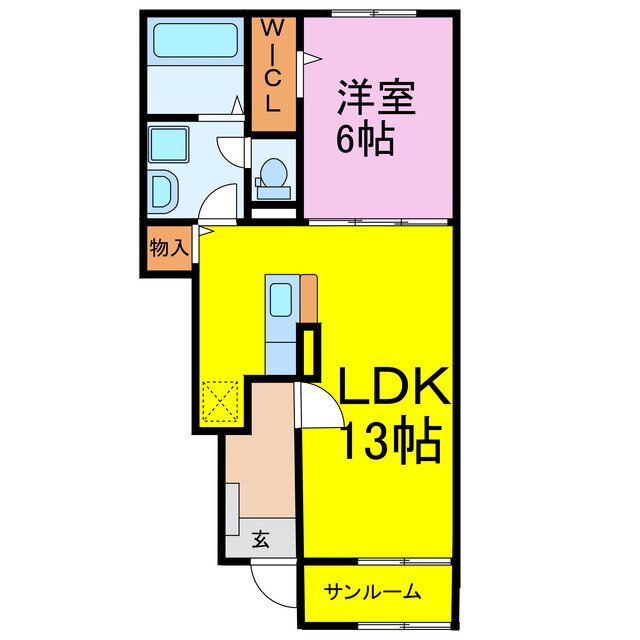 埼玉県加須市諏訪１ 加須駅 1LDK アパート 賃貸物件詳細