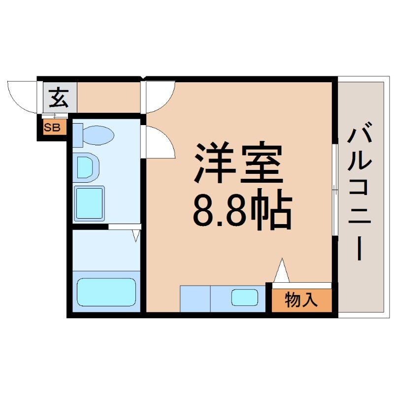 兵庫県尼崎市杭瀬本町２ 杭瀬駅 ワンルーム アパート 賃貸物件詳細