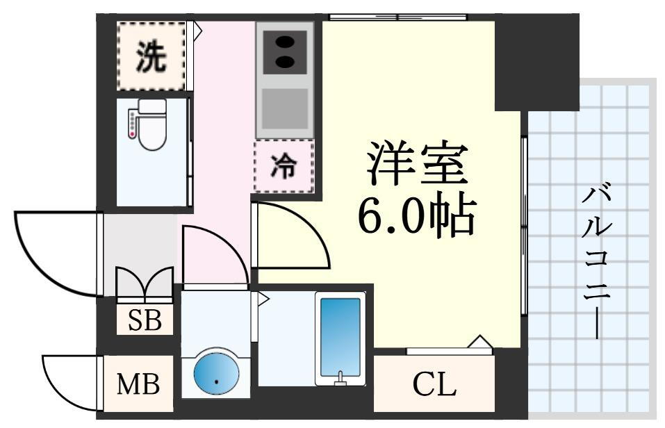 兵庫県神戸市兵庫区下沢通２ 新開地駅 1K マンション 賃貸物件詳細