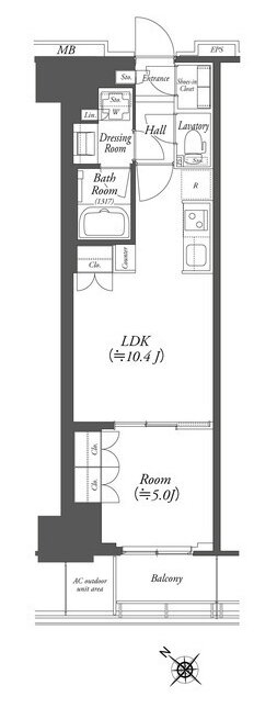 神奈川県横浜市中区伊勢佐木町３ 伊勢佐木長者町駅 1LDK マンション 賃貸物件詳細
