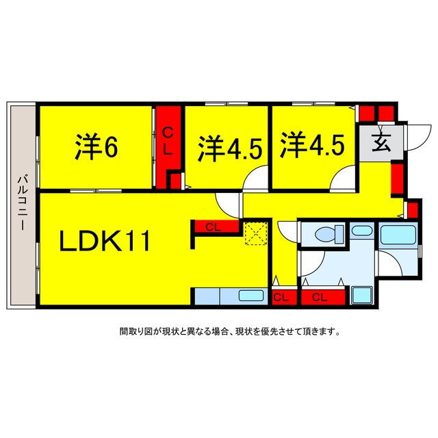 千葉県佐倉市宮前３ 京成佐倉駅 3LDK マンション 賃貸物件詳細