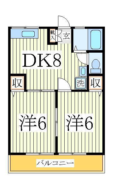 千葉県柏市南増尾７ 五香駅 2DK アパート 賃貸物件詳細