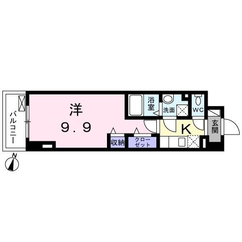 ＲＴレジデンス 2階 1K 賃貸物件詳細