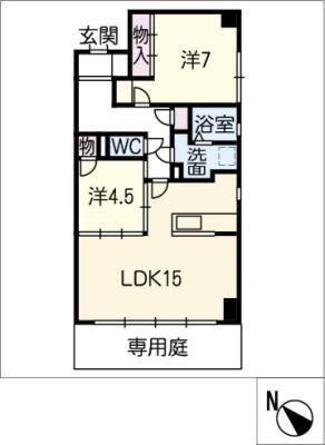 愛知県名古屋市名東区松井町 本郷駅 2LDK マンション 賃貸物件詳細