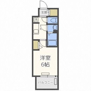 大阪府大阪市北区中津３ 中津駅 1K マンション 賃貸物件詳細