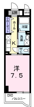 東京都立川市一番町１ 武蔵砂川駅 1K マンション 賃貸物件詳細