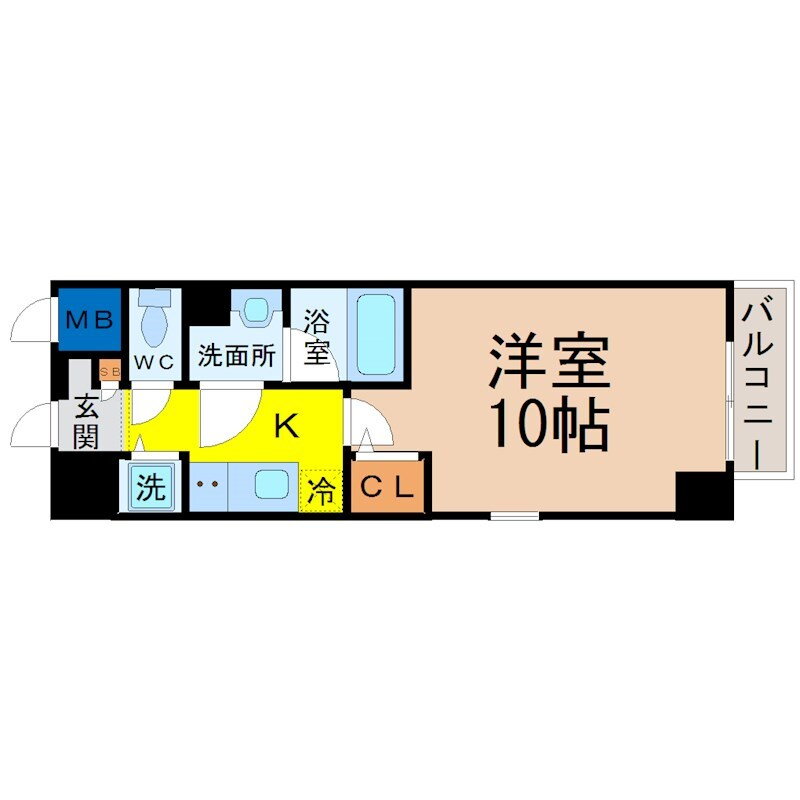 愛知県名古屋市緑区鳴海町字上汐田 鳴海駅 1K マンション 賃貸物件詳細