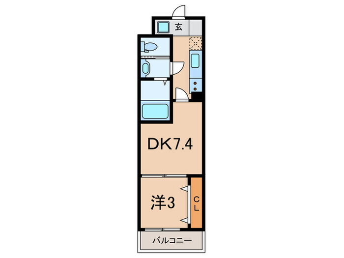 兵庫県宝塚市高司１ 小林駅 1DK マンション 賃貸物件詳細