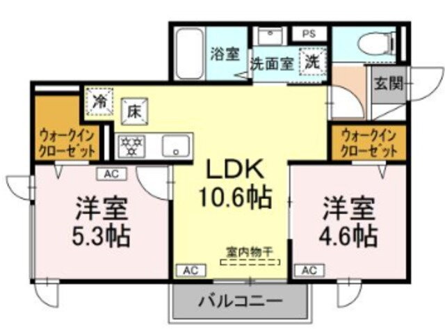 東京都葛飾区高砂７ 京成高砂駅 2LDK アパート 賃貸物件詳細
