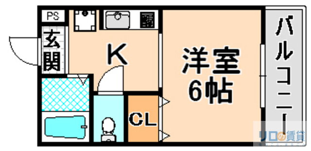 兵庫県伊丹市中央４ 伊丹駅 1K マンション 賃貸物件詳細