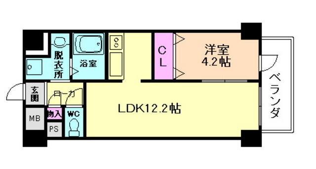 マウントピア 2階 1LDK 賃貸物件詳細