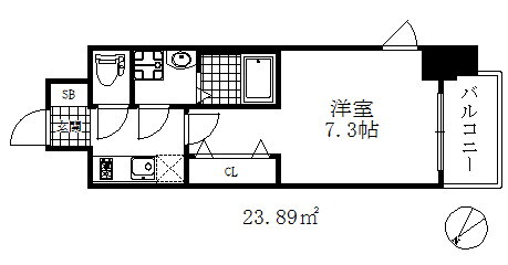 兵庫県神戸市長田区大橋町１ 新長田駅 1K マンション 賃貸物件詳細