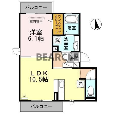 京都府京都市山科区御陵中内町 山科駅 1LDK アパート 賃貸物件詳細