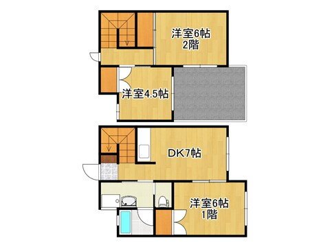 山梨県甲府市城東４ 金手駅 3DK 一戸建て 賃貸物件詳細