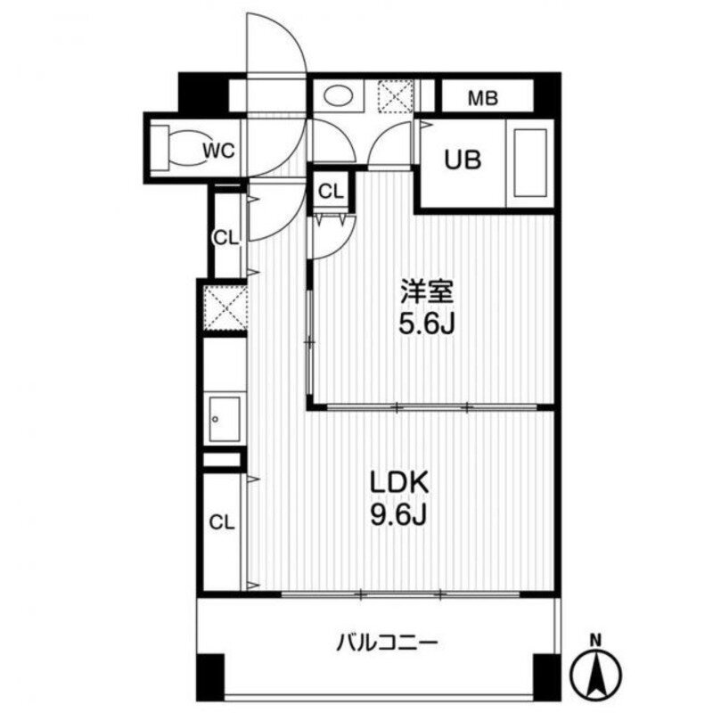 アーデンタワー立売堀 2階 1LDK 賃貸物件詳細