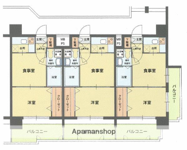 福岡県福岡市中央区大手門１ 大濠公園駅 2K マンション 賃貸物件詳細