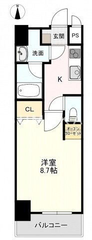 岡山県岡山市北区柳町１ 岡山駅 1K マンション 賃貸物件詳細