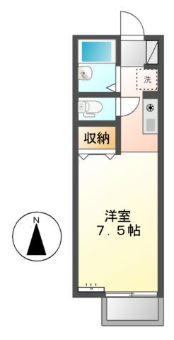 愛知県名古屋市昭和区池端町２ 桜山駅 1K アパート 賃貸物件詳細