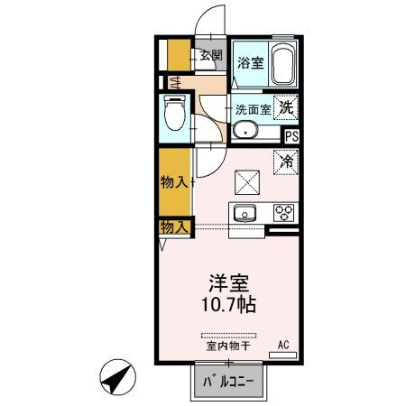 茨城県古河市女沼 古河駅 ワンルーム アパート 賃貸物件詳細