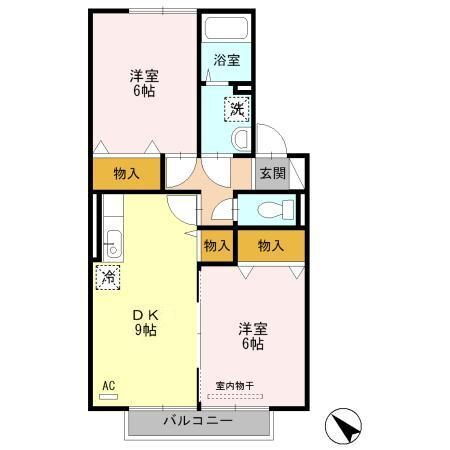 東京都日野市東豊田１ 豊田駅 2DK アパート 賃貸物件詳細