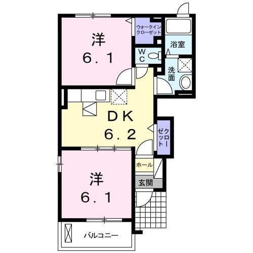 千葉県我孫子市都部 湖北駅 2DK アパート 賃貸物件詳細