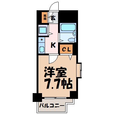 ライオンズマンション千種南 7階 1K 賃貸物件詳細