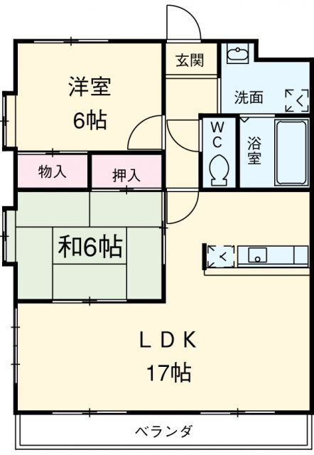 愛知県清須市西枇杷島町下新 下小田井駅 2LDK マンション 賃貸物件詳細