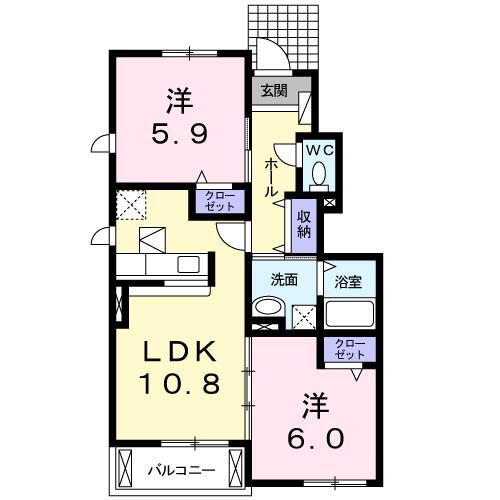 静岡県浜松市中央区和合北４ 2LDK アパート 賃貸物件詳細