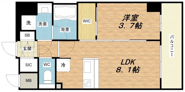 大阪府大阪市浪速区塩草１ 芦原橋駅 1LDK マンション 賃貸物件詳細