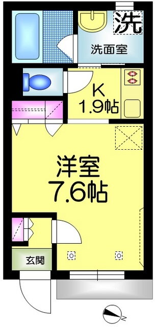 埼玉県越谷市南越谷４ 新越谷駅 1K マンション 賃貸物件詳細