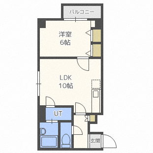 北海道札幌市中央区北十条西１９ 桑園駅 1LDK マンション 賃貸物件詳細